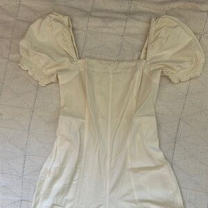 Free People White Jumpsuit